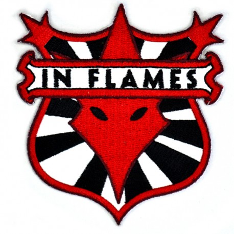 In Flames Parche Logo