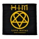 HIM Patch Love Metal