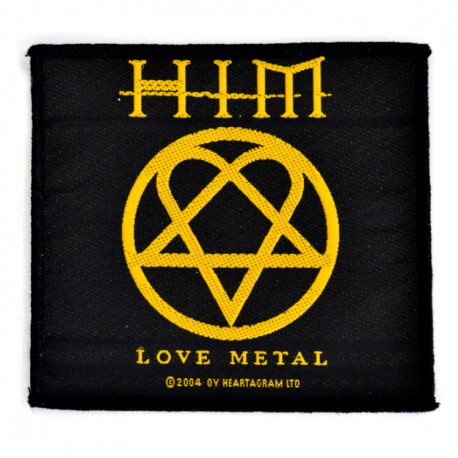 HIM Parche Love Metal