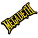 Megadeth Parche Vintage Logo