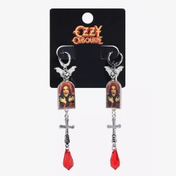 Ozzy Osbourne Aretes Bat