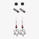 HIM Earrings Heartagram