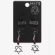 HIM Earrings Heartagram