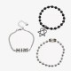 HIM Bracelet Set Heartagram