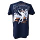 Led Zeppelin Playera Swan Song Navy